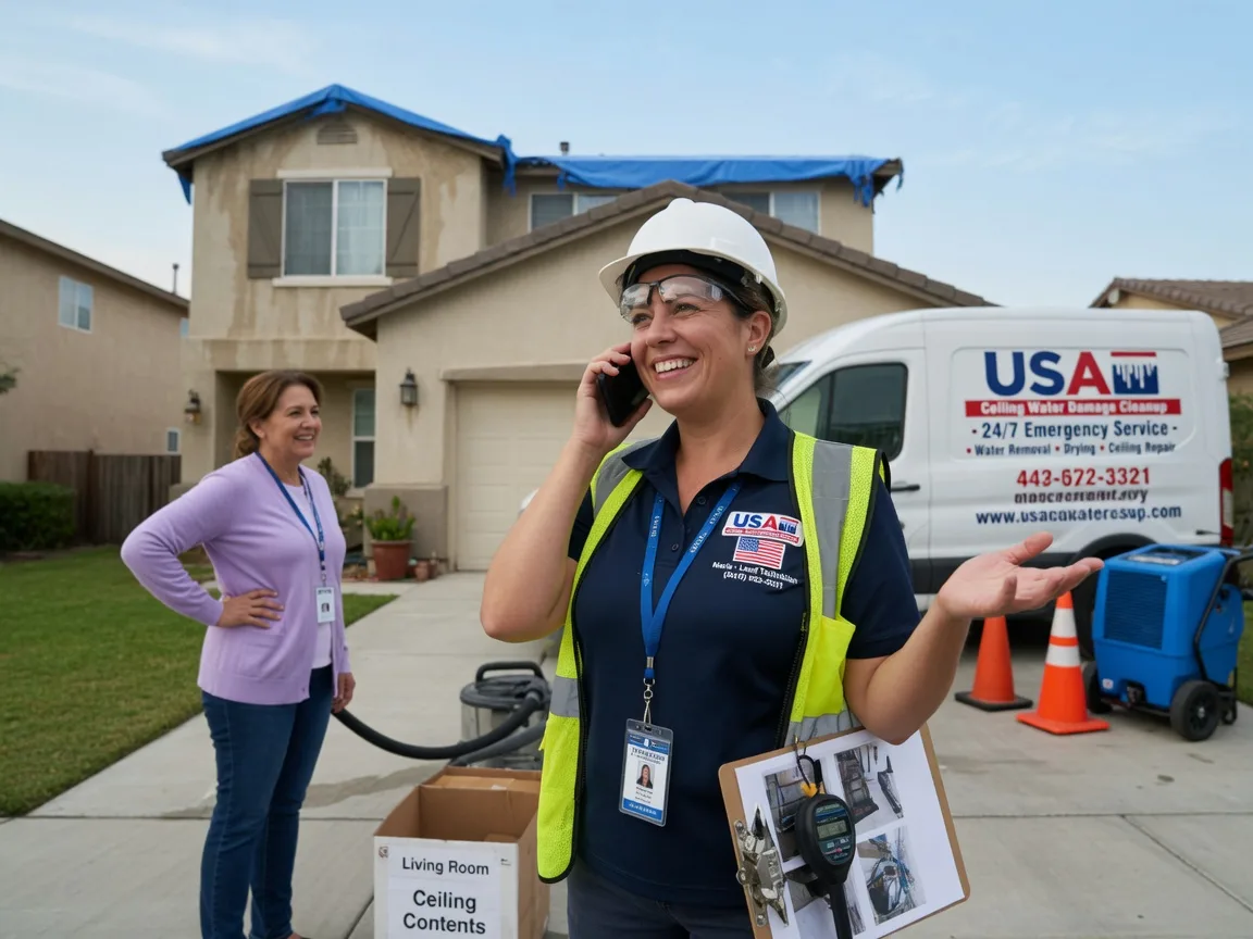 Ceiling Water Damage Restoration West Point, IL FAQs